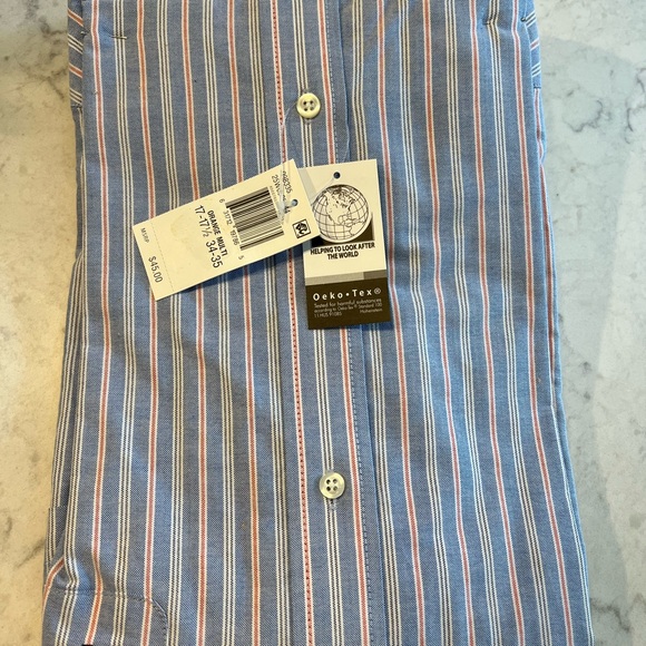 NWT CHAPS OXFORD CLOTH WRINKLE FREE SHIRT - Picture 3 of 6